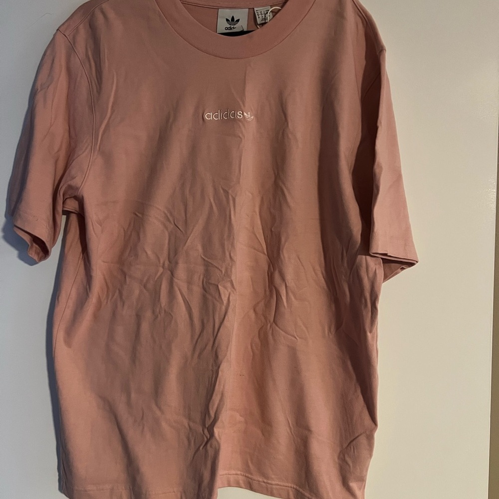 Adidas Light Pink Short Sleeve Tee